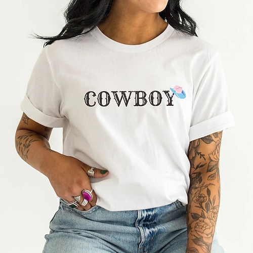 T-Shirt Pride-Shirts Stolz Retro Vintage T-Shirt Ärmel Grafik für Paar Herren Damen Erwachsene Heißprägen für Maskerade Pride Parade Pride-Monat Image