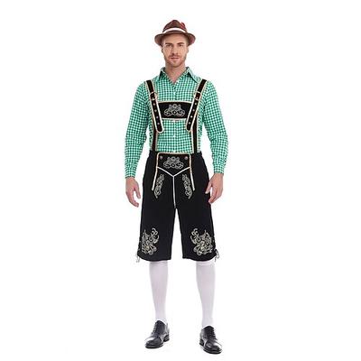 Oktoberfest / Bier Cosplay Kostüm Erwachsene Herren Cosplay Party Oktoberfestbier Einfaches Karnevalskostüm Image