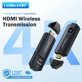 Lemorele P50 Kit trasmettitore e ricevitore video HDMI wireless 4K Extender HDMI per monitorare il proiettore HDTV per PC, fotocamera, laptop