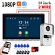 Nuovo Touch Screen da 10 pollici 1080P Wifi Videocitofono a 2 fili Smart TUYA Videocitofono domestico Scheda 32G Kit Rceord Rilevazione movimento