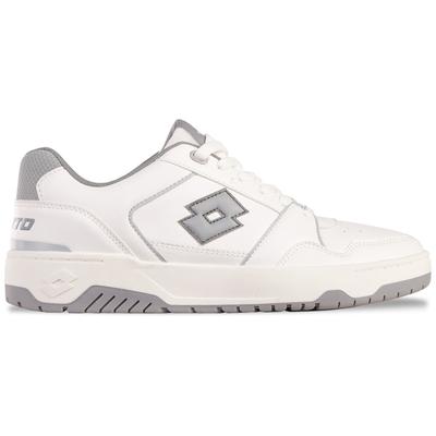 Sneaker LOTTO, Gr. 44, weiß (weiß, leuchtendesgrau), Synthetik, mehrfarbig, sportlich, Schuhe, - auch in Kindergrößen erhältlich Image