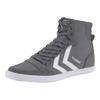 Sneaker HUMMEL "SLIMMER STADIL HIGH", Gr. 39, grau, Textil, Leder, sportlich, Schuhe