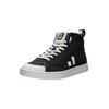 Sneaker ETHLETIC "Active Hi Cut", Gr. 45, schwarz (jet schwarz, just weiß), Obermaterial: 100% Baumwolle; Futter: 100% Baumwolle; Decksohle: 100% Baumwolle; Sohle: 100% Naturkautschuk, Schuhe, Fairtrade Produkt