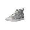 Sneaker ETHLETIC "Active Hi Cut", Gr. 45, grau (shadow grau, just weiß), Obermaterial: 100% Baumwolle; Futter: 100% Baumwolle; Decksohle: 100% Baumwolle; Sohle: 100% Naturkautschuk, Schuhe, Fairtrade Produkt