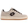 Sneaker LOTTO, Gr. 46, stone, schwarz, Synthetik, mehrfarbig, sportlich, Schuhe, - in angesagtem Y2K Design