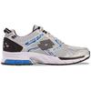 Sneaker LOTTO, Gr. 37, silber, blau, Synthetik, Kunstfaser, Mesh, sportlich, Schuhe, - in angesagtem Y2K Style