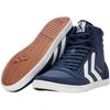 Sneaker HUMMEL "SLIMMER STADIL HIGH", Gr. 42, blau, Textil, Leder, sportlich, Schuhe