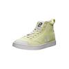Sneaker ETHLETIC "Active Hi Cut", Gr. 40, gelb (lime gelb, just weiß), Obermaterial: 100% Baumwolle; Futter: 100% Baumwolle; Decksohle: 100% Baumwolle; Sohle: 100% Naturkautschuk, Schuhe, Fairtrade Produkt