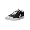 Sneaker ETHLETIC "Active Lo Cut", Gr. 43, schwarz (jet schwarz, just weiß), Obermaterial: 100% Baumwolle; Futter: 100% Baumwolle; Decksohle: 100% Baumwolle; Sohle: 100% Naturkautschuk, Schuhe, Fairtrade Produkt