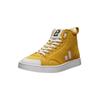 Sneaker ETHLETIC "Active Hi Cut", Gr. 36, gelb (mustard gelb, just weiß), Obermaterial: 100% Baumwolle; Futter: 100% Baumwolle; Decksohle: 100% Baumwolle; Sohle: 100% Naturkautschuk, Schuhe, Fairtrade Produkt