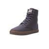 Sneaker ETHLETIC "Fair Brock", Gr. 47, grau (pewter grau), Obermaterial: 100% Baumwolle; Decksohle: 100% Baumwolle; Laufsohle: 100% Naturkautschuk, casual, Schuhe Schnürboots Canvassneaker, Fair / Vegan / Nachhaltig