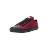 Sneaker ETHLETIC "Black Cap Lo Cut", Gr. 39, rot (true blood, jet schwarz), Obermaterial: 100% Baumwolle; Futter: 100% Baumwolle; Decksohle: 100% Baumwolle; Sohle: 100% Naturkautschuk, Schuhe, Fairtrade Produkt