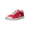 Sneaker ETHLETIC "Active Lo Cut", Gr. 43, rot (cranberry rot, just weiß), Obermaterial: 100% Baumwolle; Futter: 100% Baumwolle; Decksohle: 100% Baumwolle; Sohle: 100% Naturkautschuk, Schuhe, Fairtrade Produkt