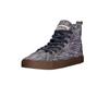 Sneaker ETHLETIC "Fair Sneaker Goto HI", Gr. 47, blau (indigo melange), Obermaterial: 100% Baumwolle; Sohle: 100% Naturkautschuk, casual, Schuhe, Fair / Vegan / Nachhaltig