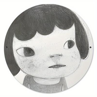 TEMU Yoshitomo-nara Painting, Anime Theme, , Perfect Gift For Art Lovers Image