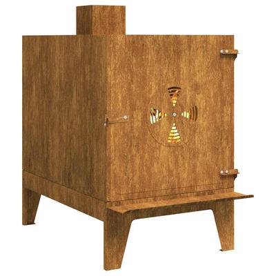 TEMU Garden Oven 35x50x60 Cm Corten Steel Image