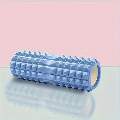TEMU Massage Roller For And Mobility – 3d Contoured Design, Pilates, Yoga, And Fitness Workouts – Battery-free Myofascial Trigger Point Release Tool, Workout Accessories