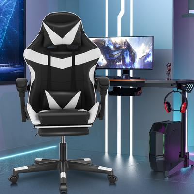 TEMU Ergonomic Gaming Chair Adjustable Height & Reclining Backrest, High-back Chair For Home Office & Gaming Setup Image