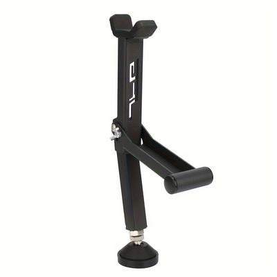 TEMU Jfg Racing Motorcycle - Adjustable & Rear Wheel Lift Stand With Handle, Portable Paddock Stand For All Motorbikes, Black With For And Cleaning Image