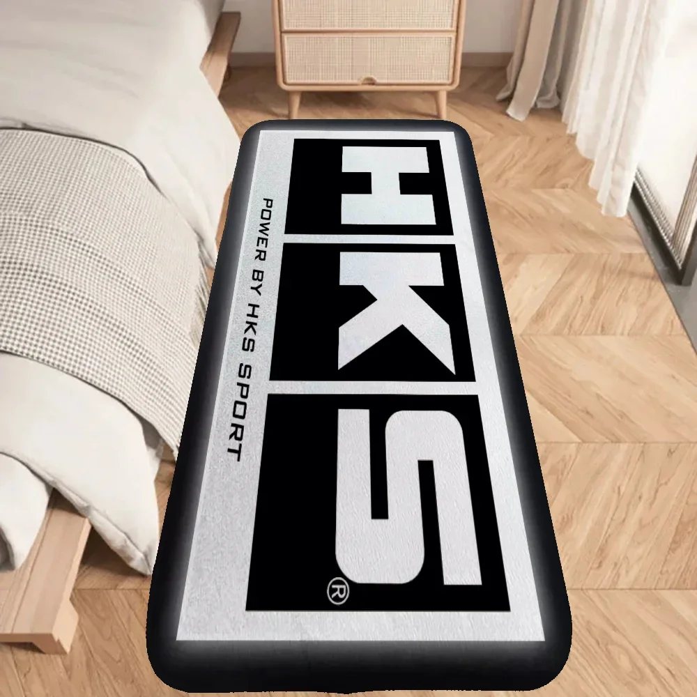 VIKAMA Waschlappen, Teppich, lange Teppiche, weich und gemütlich, stumm, für Schlafzimmer, Wohnzimmer, Garderobe, Sofa, Nachttisch, Dekoration, Heimdekoration Image