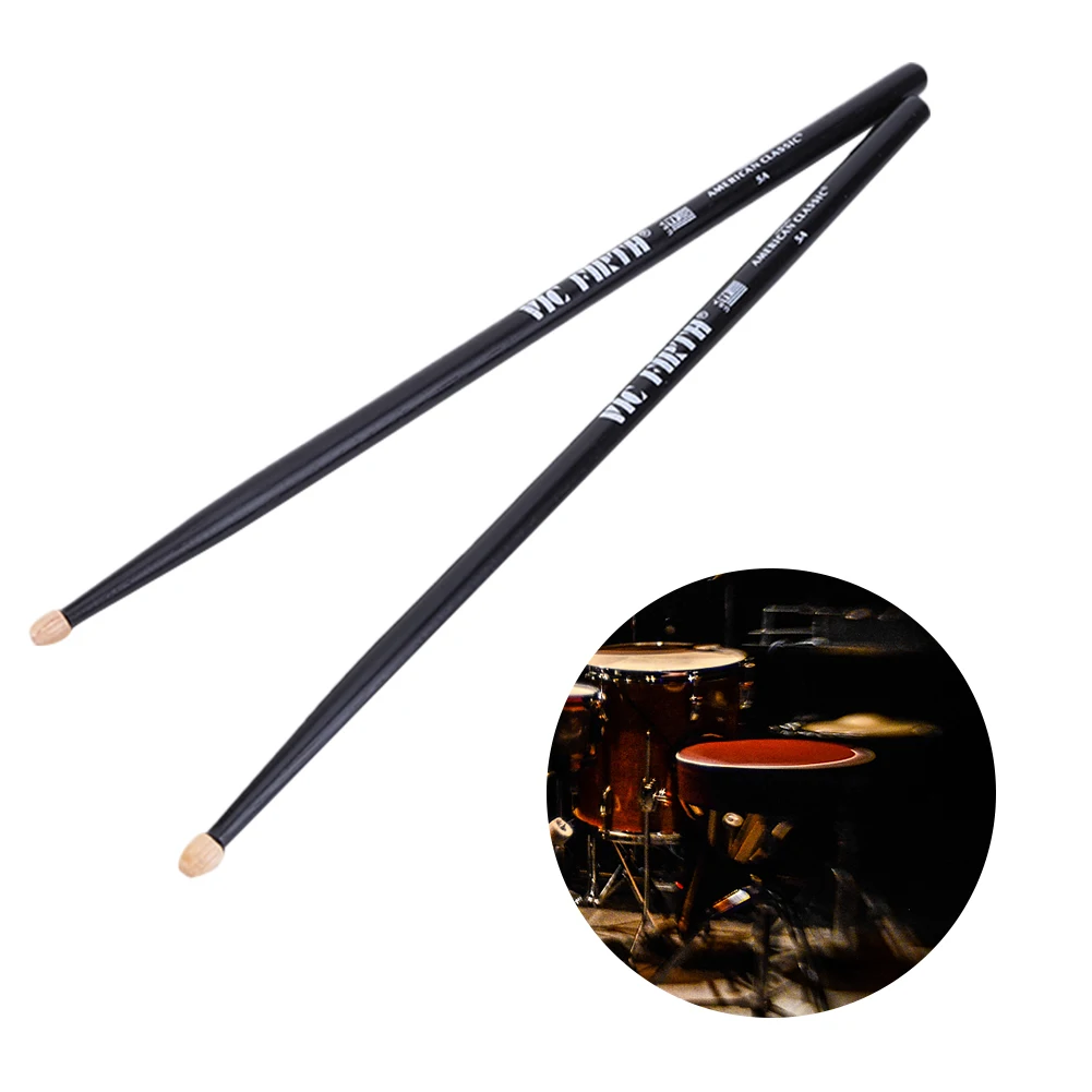 Drum Sticks Rockout Class Jazz Musikinstrument 7A Drumsticks Tear Drop Tip Walnuss Drumsticks für Anfänger Studenten Image