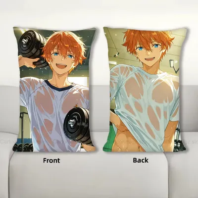 Dakimakura Anime Akehoshi Subaru Kissenbezug Sofakissen Doppelseitiger Druck Wurfkissenbezug 40X60cm Image