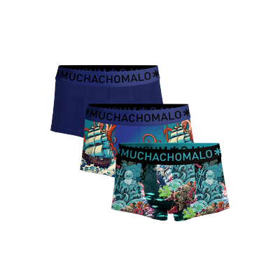 Muchachomalo Herren Boxer Shorts - 3er Pack - Herren Unterwäsche Image