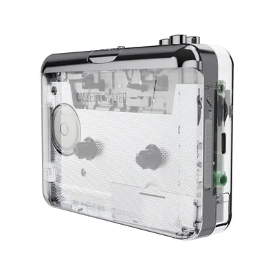 ezcap218PT Cassette Tape-to-MP3 Converter Recorder via PC Cassette Tape Player with Earphone