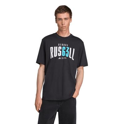 Mercedes AMG Petronas adidas F1 George Russell T-Shirt – Schwarz Image