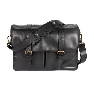 Bronkey Used Roma Leather Messenger Bag (Black) ROM-BAG-01