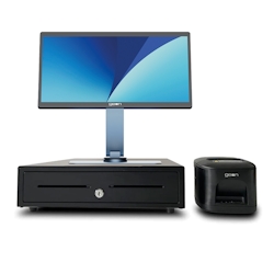Pack Touchscreen-Kassensystem 15" ZAZOO, 8GB RAM / 128GB Windows + Kassensoftware Bonit FlexX Pro (Demoversion) Image