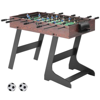 Foosball Table for Home, Family, and Game Room, Soccer with Foosball Table Set