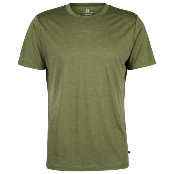 Heber Peak - MerinoMix150 PineconeHe. II T-Shirt - Merinoshirt Gr XXL oliv