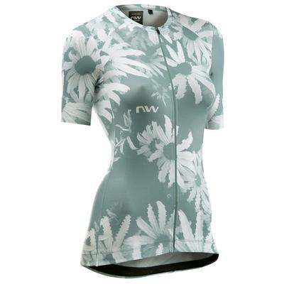 Northwave - Women's Blade Jersey Short Sleeve - Radtrikot Gr XS grau/türkis Image