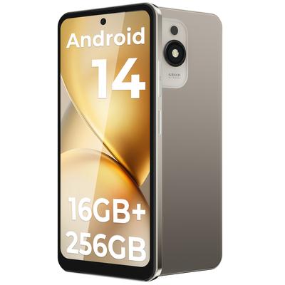 TEMU Hotwav Note 13 Max Smartphones 6.8'' Hd+ 16gb( 6gb+10gb Expandable )+ 256gb Unlocked Mobile Phone 48mp+16mp 5160mah Battery 14 4g/wi-fi/otg/gps/ Image