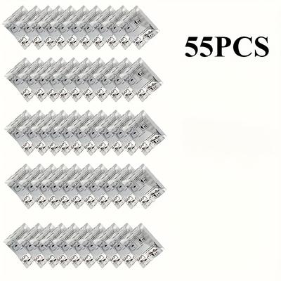 TEMU 55pcs Portable Toilet Gel Packets For Outdoor Camping - Absorbent, Odor-seal & Portable - Hiking, Camping, And Image