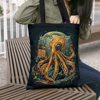 TEMU Tote Bag, Shoulder Bag, Fashionable Sea , For & Image