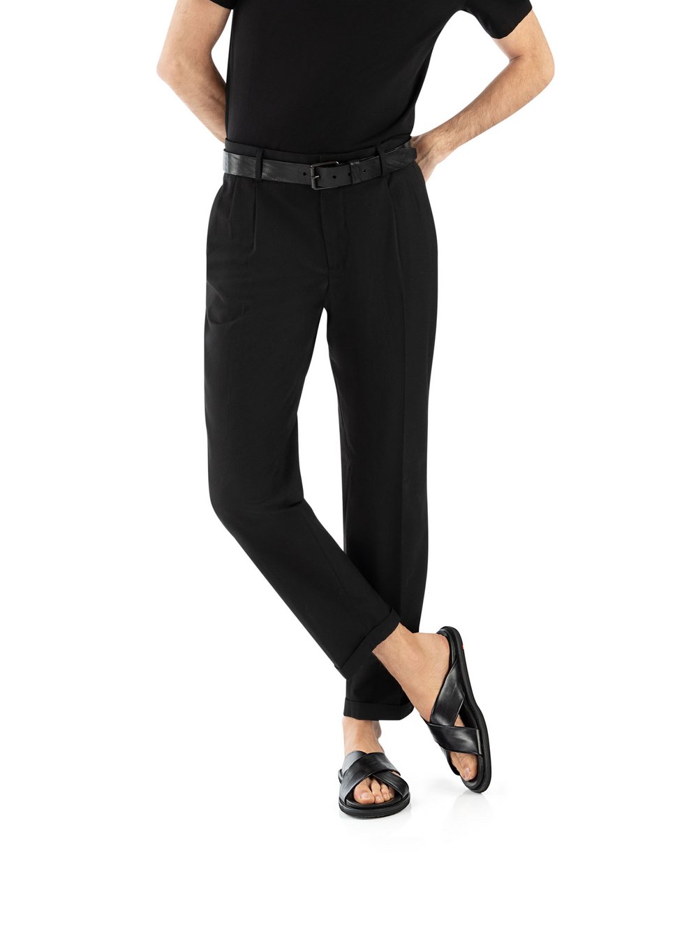 Lloyd Pantoffel Herren schwarz, 42 Image