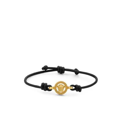 Medusa '95 Leather Bracelet - White - Versace Bracelets
