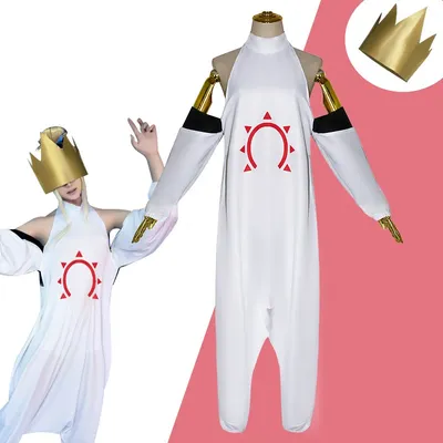 Anime Feuer Kraft Haumea Cosplay Kostüm Enn Enn Keine Shouboutai Haumea Weiß Overall Uniform Männer Image
