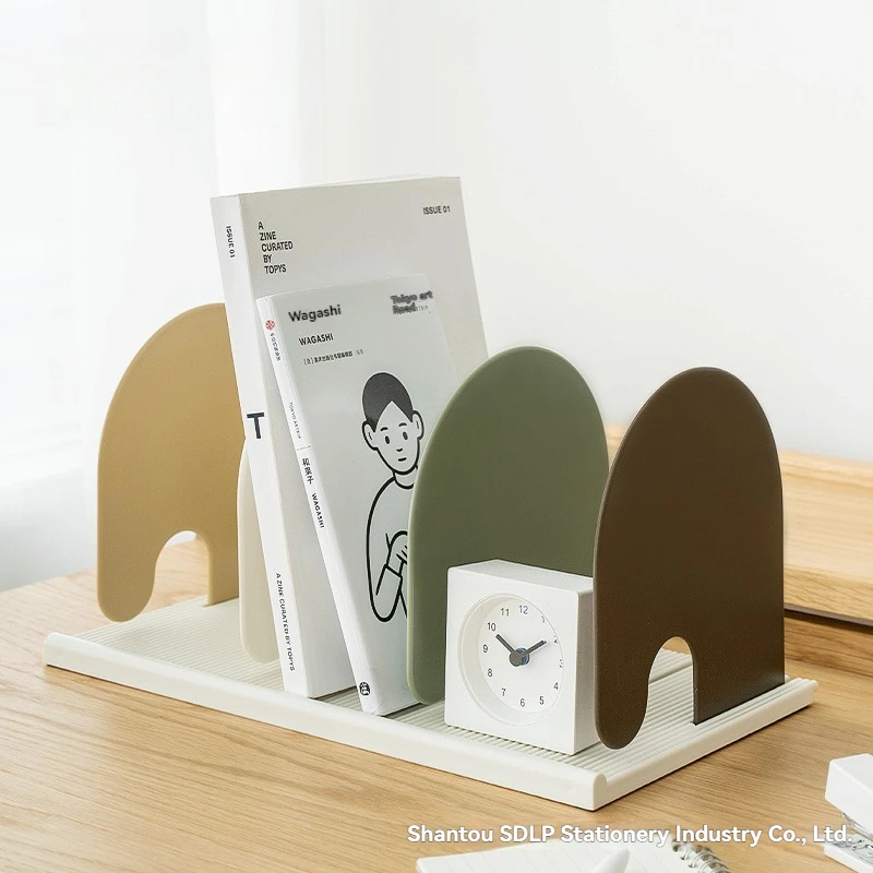 Kreatives Desktop-Bücherregal, Tischaufbewahrungsregal, Kunststoff-Bücherregal, Bücherregal, Aufbewahrungsregal Image