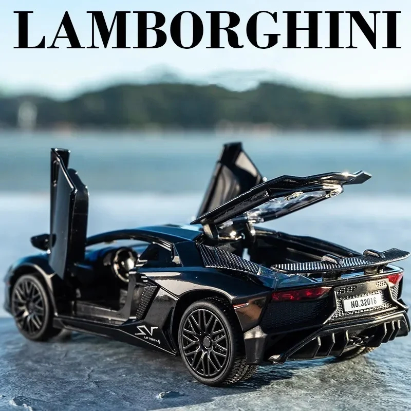1:32 Lamborghinis SV LP750-4 Legierung Sportwagen Modell Druckguss & Spielzeug Metall Fahrzeug Simulation Auto Modell Sammlung Kinder Geschenke Image