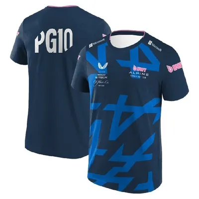 Formula1 Team Racing 25 Men's Summer Racing Jersey Team T-Shirt For Outdoor Sports Short Sleeve