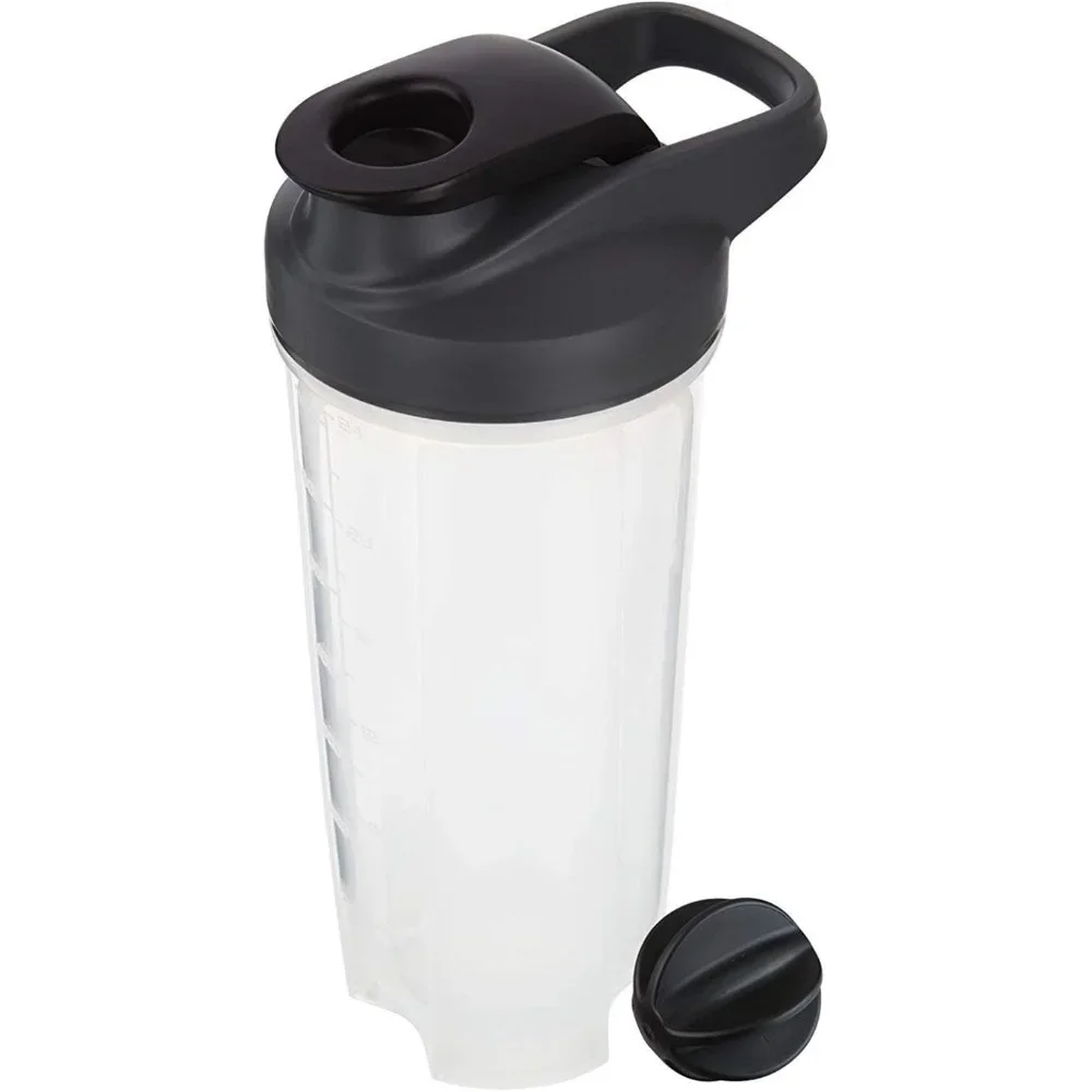 28-Unzen-Shaker-Flaschen für Protein-Shakes, Shaker-Becher mit Kugelmixer-Schneebesen, Shaker-Flasche mit Griff, Travel To Go Image