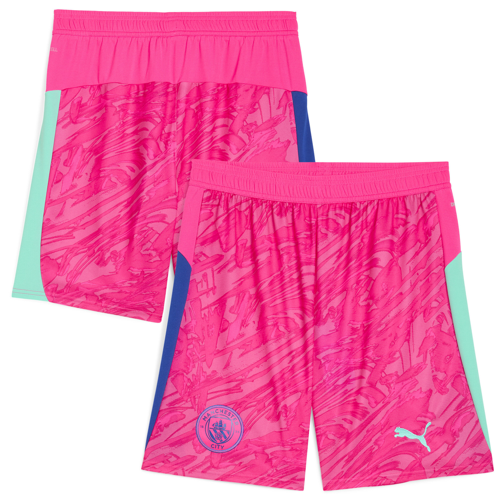 "Manchester City PUMA Torwartsshorts 2025-26 - Rosa" Image