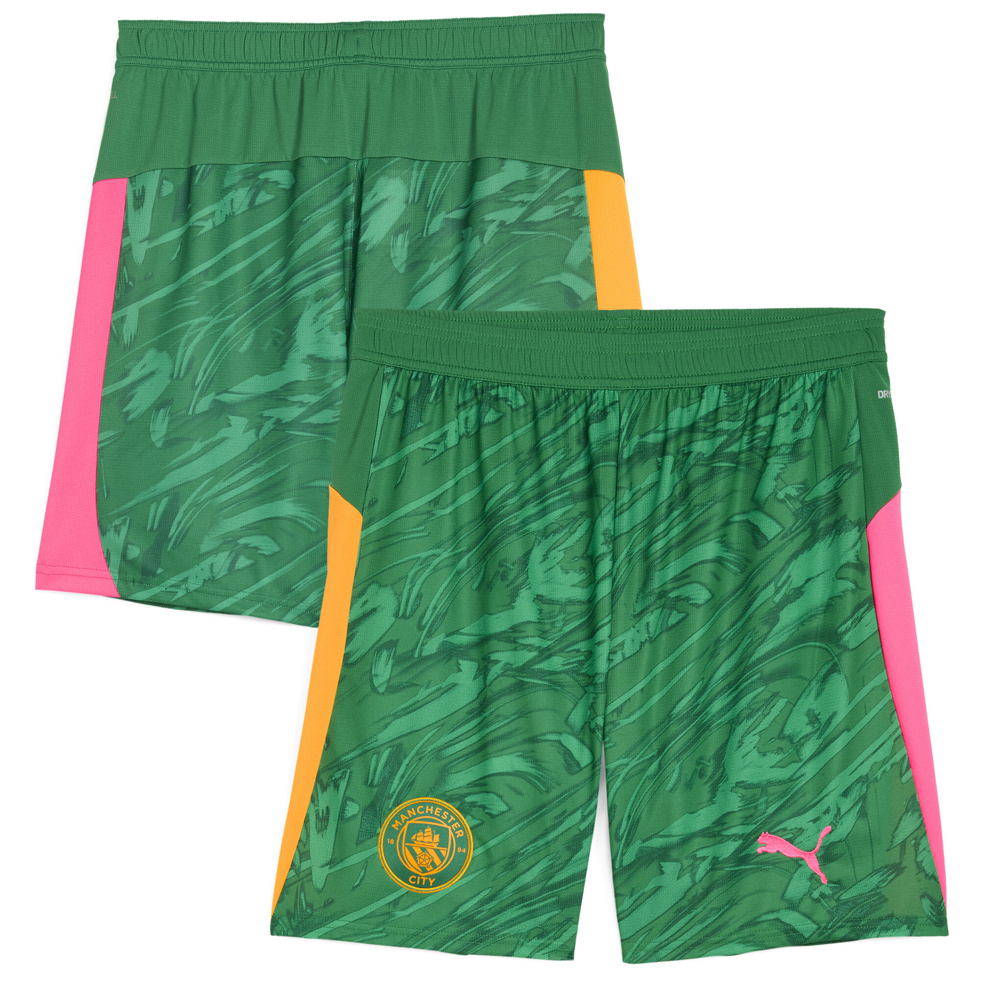 "Manchester City PUMA Torwartsshorts 2025-26 - Grün" Image