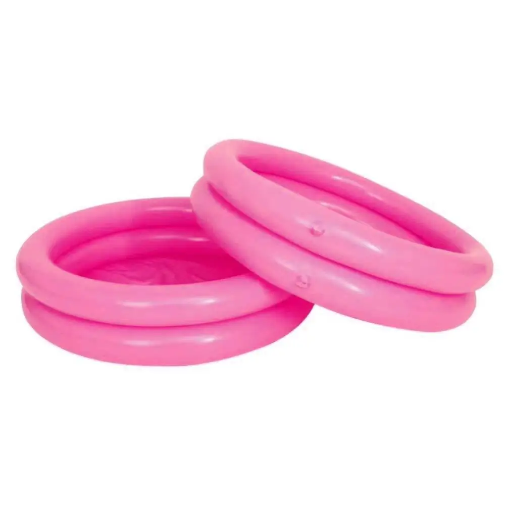 Piscine gonflable d'été pliable 60cm PVC piscine pour bébé baignoire d'eau de jeu ronde extérieure pour enfants