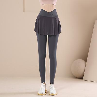 US Open Women's Tennis Shirt Pleated Side Pockets Quick Dry Tennis Golf Pickleball Solid Colored Bottoms Black Coffee Gray Tennis Clothing