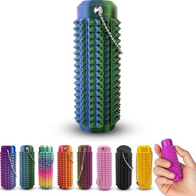 3D Print Little Ouchies Pain Stim Fidget Keychain, Anxiety Relief Pain Stim Bumpy Fidget Pain Stim Fidget Toys Novelty Gifts for Friends