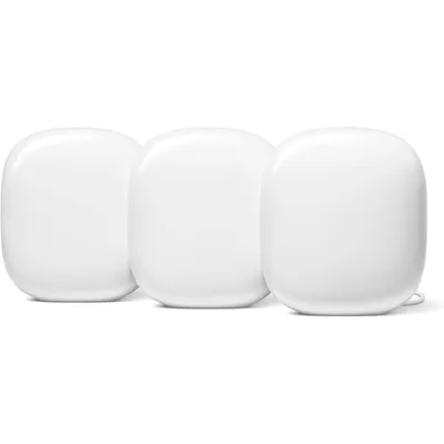Nest WiFi Pro - 6E - Reliable Home Wi-Fi System with Fast Speed and Whole Home